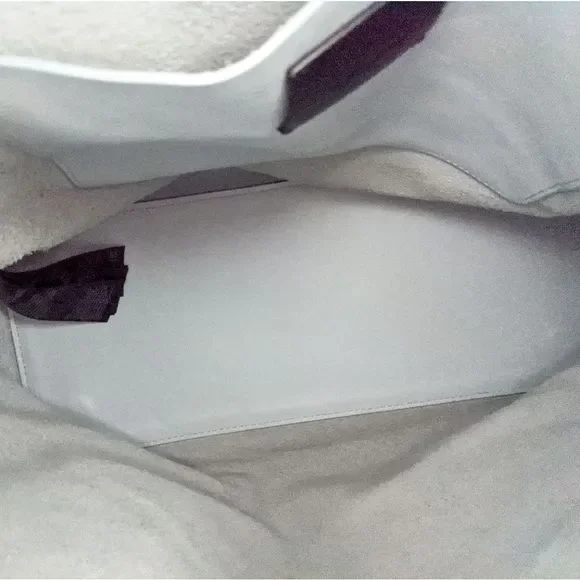 All Saints Paradise North South Leather tote  blue - Picture 6 of 13